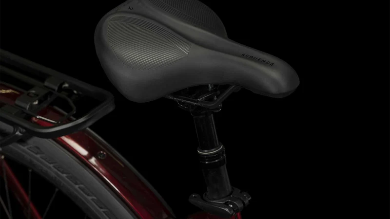 Cube Touring Hybrid EXC 500 Wh E-Bike Diamant 28" red´n´white
