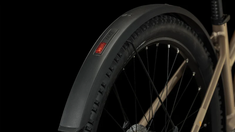 Cube Reaction Hybrid Performance Allroad 500 Wh E-Bike Hardtail Trapeze metallicbrown´n´orange