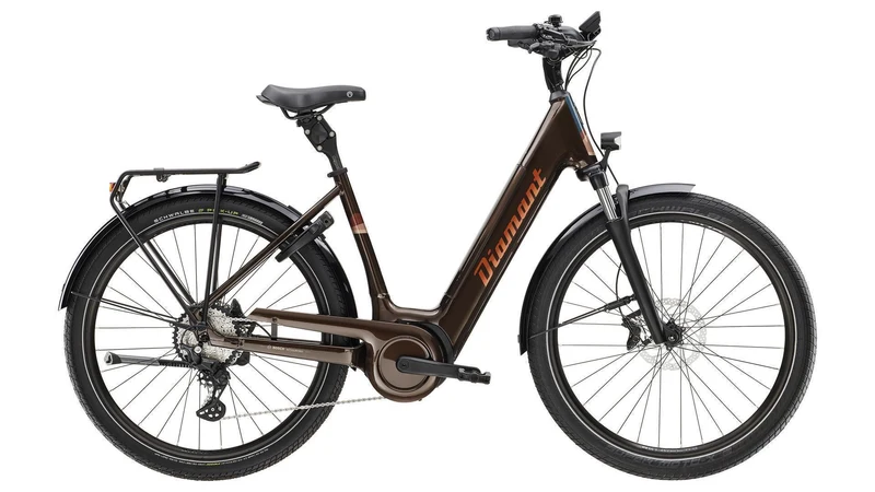 Diamant Mandara 160 Gen 3 545 Wh E-Bike Wave 27,5" berninabraun metallic
