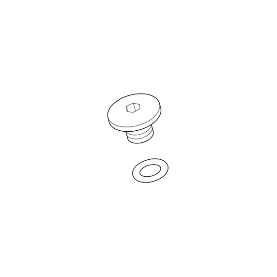 Entlüftungsschraube/O-Ring Shimano BL-M785 Schwarz