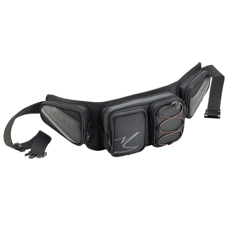 Bauchtasche Kappa RA306, Motorradtasche Gürteltasche schwarz