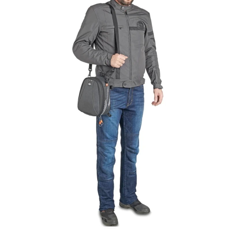 Motorrad Hecktasche AH203 von Kappa, Tasche inkl. Regenhaube 7L