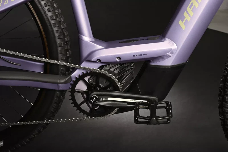 Haibike AllTrack 11 750 Wh E-Bike Hardtail Diamant royal viola/lemon - matt