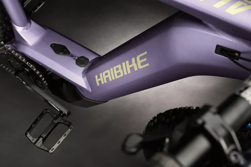 Haibike AllTrack 11 750 Wh E-Bike Hardtail Diamant royal viola/lemon - matt