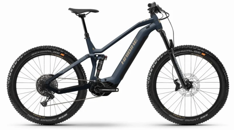 Haibike AllTrail 6 720 Wh E-Bike Fully 27,5" blue/caramel - matt&gloss