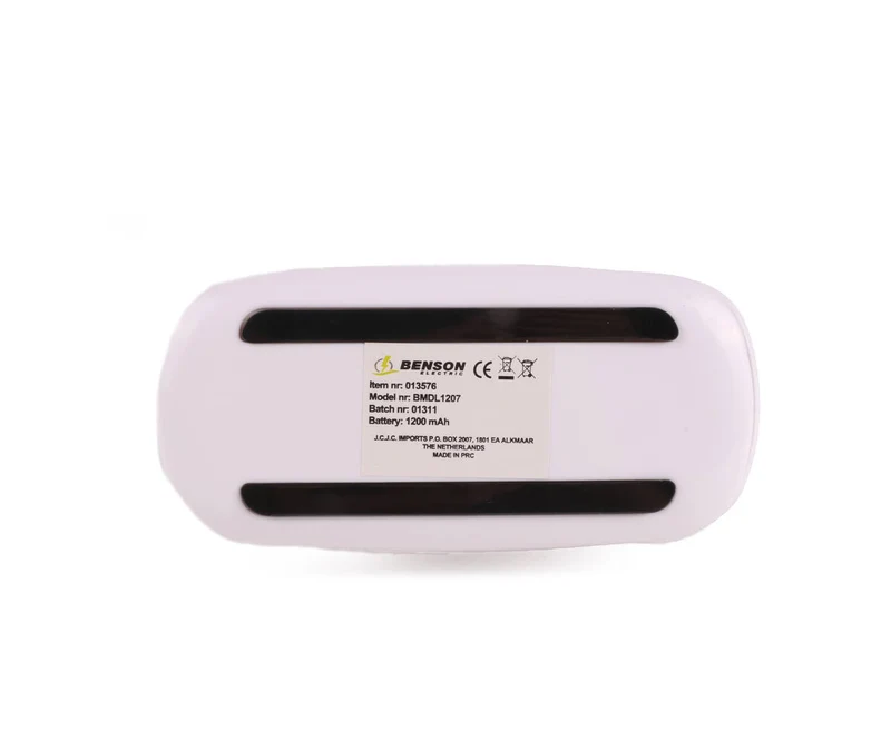 LED-Klemmlampe 3W, flexibler Hals, dimmbar, wiederaufladbar, USB-Klemme