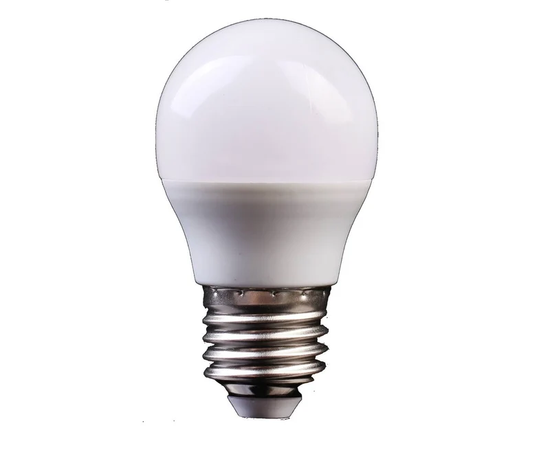 LED-Lampe Kugel G45 3W E27, 240lm, Warmweiß 3000K für Wohnzimmer