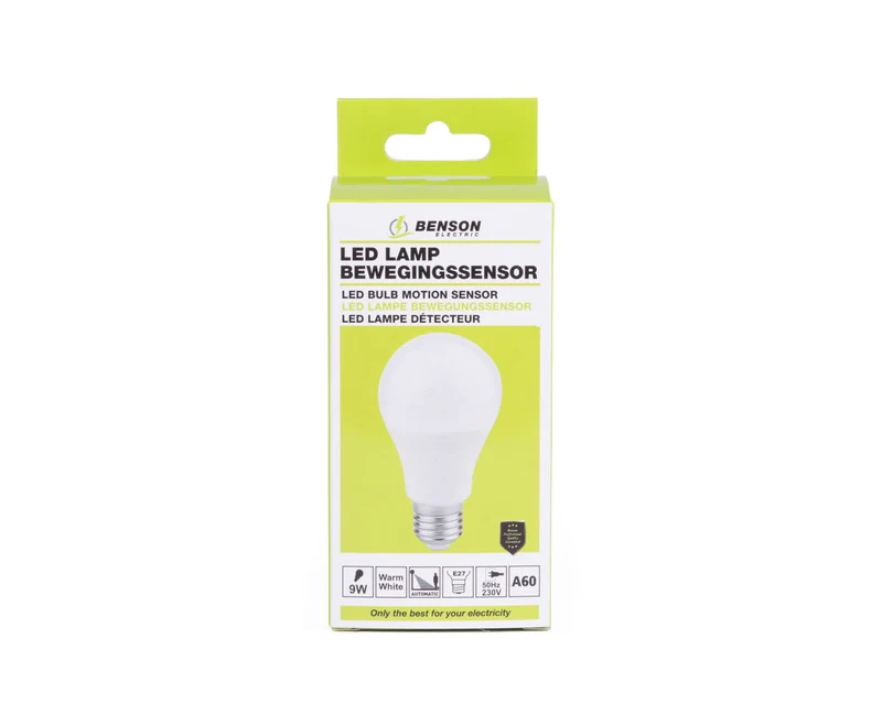 LED-Lampe E27 9W dimmbar, warmweiß 3000K, ideal für Wohnräume