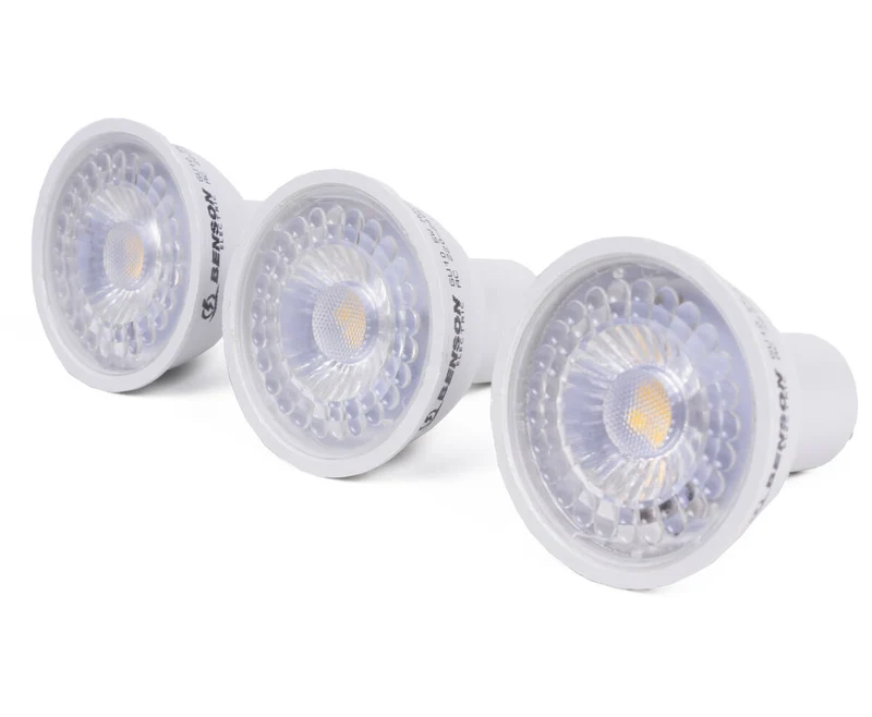 LED GU10 5W dimmbar warmweiß, 3er-Set - 400 Lumen, 20.000 Stunden