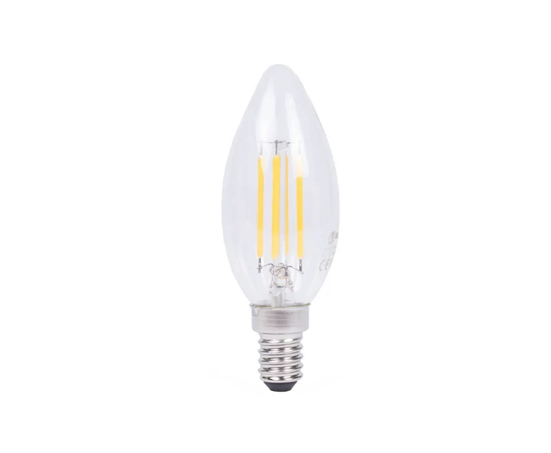 LED-Kerzenlampe C35 4W E14 Dimmbar - Warmes Licht für den Hausgebrauch