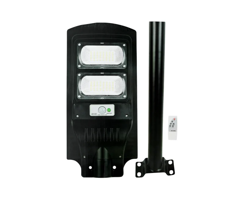 Solar-LED-Laterne IP65, 96 LEDs, 840 lm, Tag-/Nachtsensor, Außenbeleuchtung