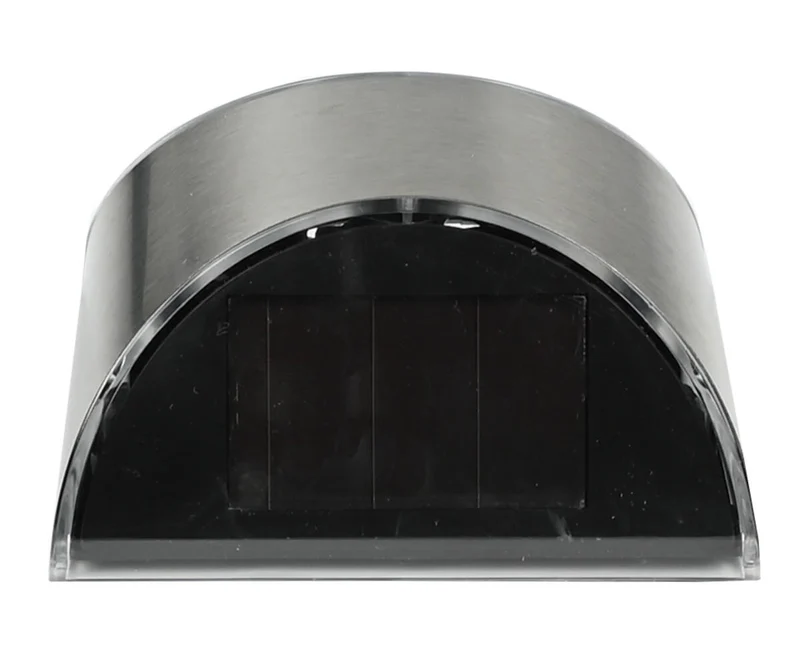 Solar-LED-Lampe Edelstahl 4 SMD 1,2 V 300 mAh IP44 für Garten & Badezimmer