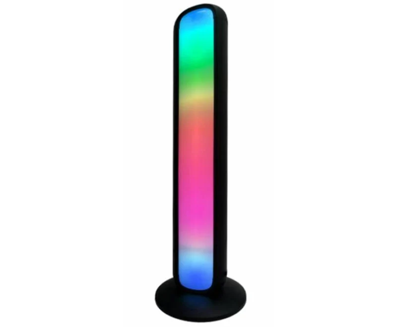 LED-Lichtleiste: RGB + Weiß, 26,5 cm, USB, 4 Lichtmodi, Fernbedienung