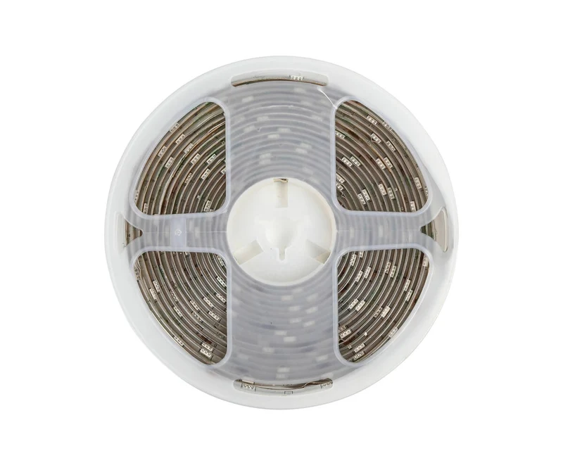 5m Flexibler RGB LED-Streifen IP65, wasserfest, mit Fernbedienung