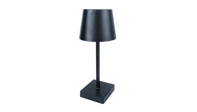 Dimmbare LED-Tischleuchte, Touch-Bedienung, kompakt, 120 Lumen, batteriebetrieben.