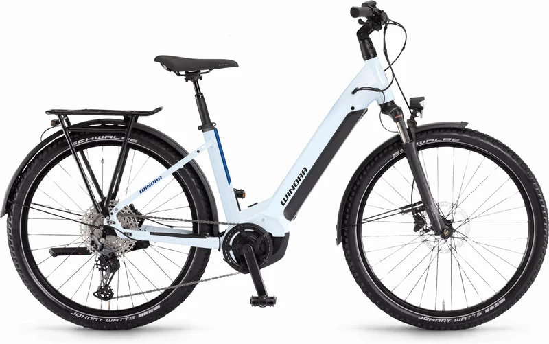 Winora Yucatan 12 630 Wh E-Bike Wave 27,5" winterwhite