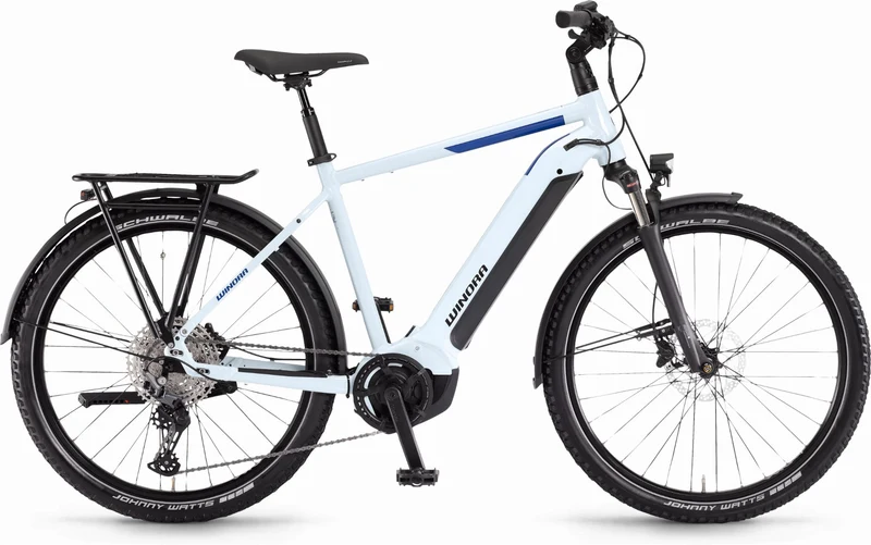 Winora Yucatan 12 630 Wh E-Bike Diamant 27,5" winterwhite