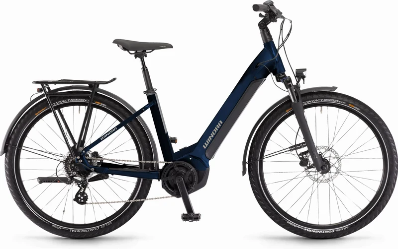 Winora Yucatan 8 630 Wh E-Bike Wave 27,5" nighttime blue