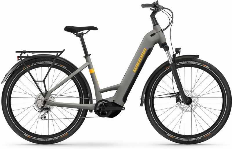 Winora Yucatan X8 720 Wh E-Bike Wave 27,5" quarz matt