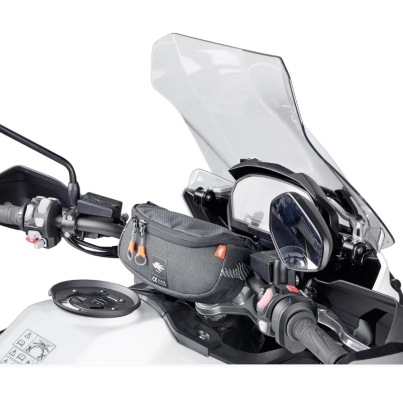 Lenkertasche Kappa AH208, 2in1 Motorradtasche und Bauchtasche inkl. Regenhaube
