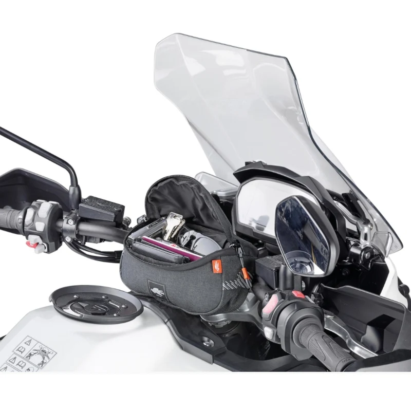 Lenkertasche Kappa AH208, 2in1 Motorradtasche und Bauchtasche inkl. Regenhaube