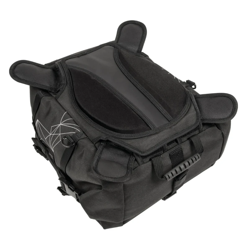 Kappa Tankrucksack Schwarz RA315, 2in1 Motorrad Tanktasche und Rucksack , 20L