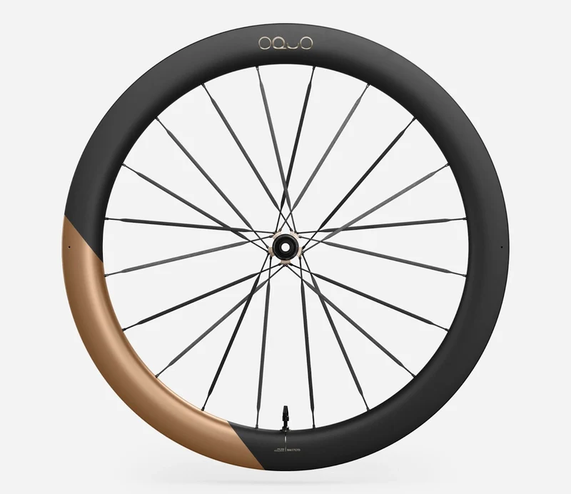 Oquo Hinterrad Rennrad RA57LTD CS Shimano HG Metallic Cinnamon Matt