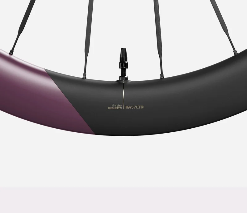 Oquo Satz Rennräder RA57LTD CS Sram XDR Metallic Mulberry Matt