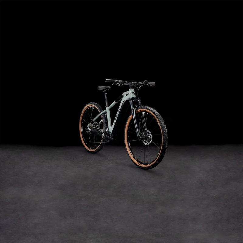 Cube Reaction Hybrid Performance 500 Wh E-Bike Hardtail Diamant swampgrey´n´black