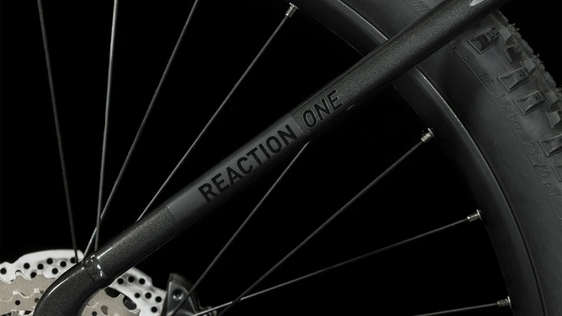 Cube Reaction Hybrid One 500 Wh E-Bike Hardtail Easy Entry 27,5" grey´n´black