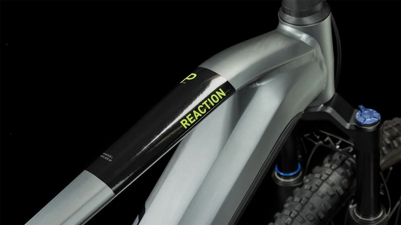 Cube Reaction Hybrid Pro 500 Wh E-Bike Hardtail Diamant flashgrey´n´green