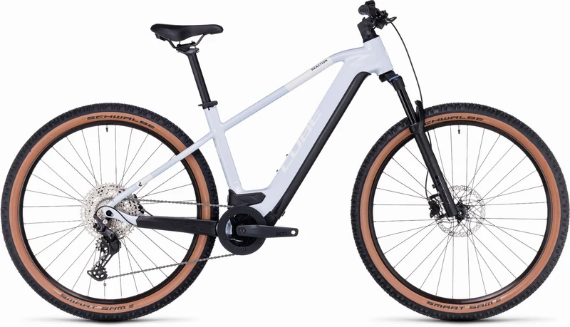 Cube Reaction Hybrid Pro 625 Wh E-Bike Hardtail Diamant flashwhite´n´black