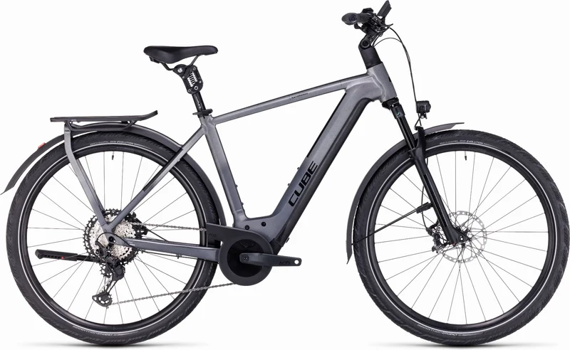 Cube Kathmandu Hybrid SLT 750 Wh E-Bike Diamant 28" prizmsilver´n´grey