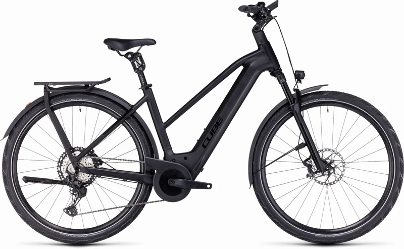 Cube Kathmandu Hybrid SLT 750 Wh E-Bike Trapeze 28" black´n´metal