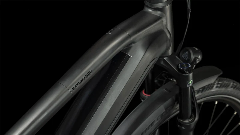 Cube Kathmandu Hybrid SLT 750 Wh E-Bike Trapeze 28" black´n´metal