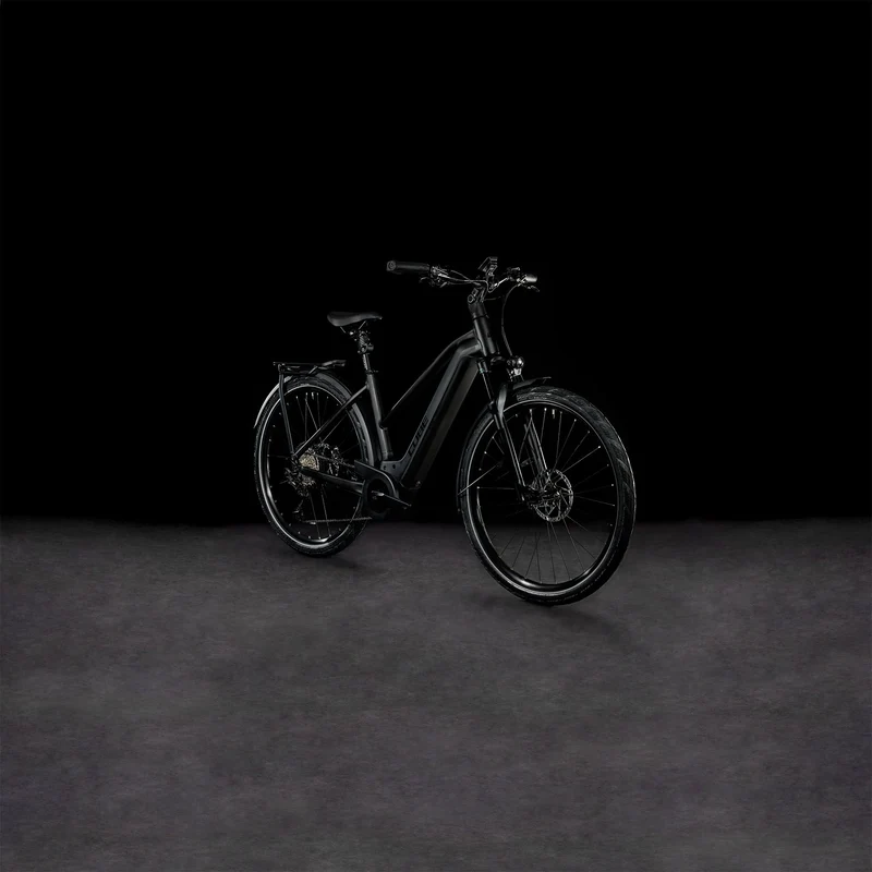 Cube Kathmandu Hybrid SLT 750 Wh E-Bike Trapeze 28" black´n´metal
