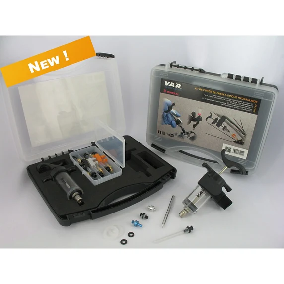Bremsenentlüftungs-Kit Var Kit Mineral Schwarz