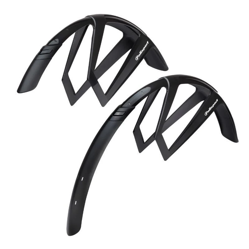 Polisport G/Mud Gravel Schutzblechset 28/700C 50mm Schwarz