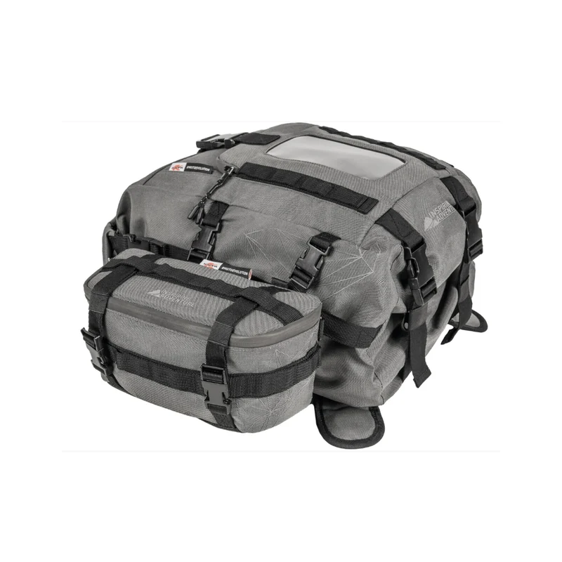 Kappa Lenkertasche Grau RA317, Motorrad / Fahrrad Gepäcktasche , 3L