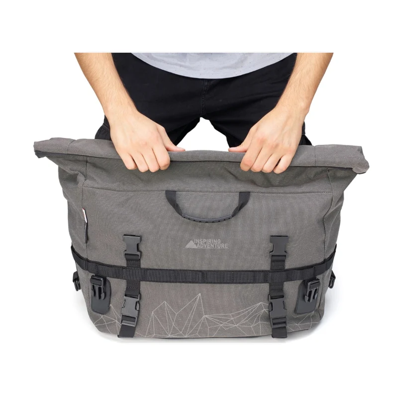 Kappa Hecktasche Grau RA318, Motorrad Gepäcktasche , 32L