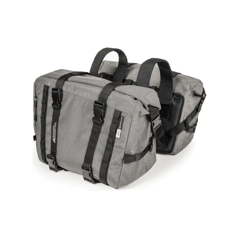 Kappa Seitentaschen Paar Grau RA316, Motorrad Satteltaschen , 50L