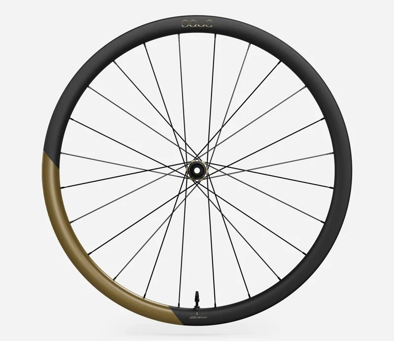 Oquo Hinterrad Gravel RP35LTD Shimano HG Metallic Olive Green