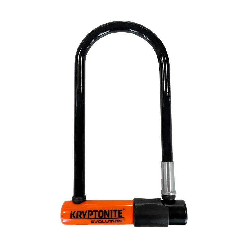 Kryptonite U-Lock Evo Series 4 SSF 10.2x22.9cm Halter Orange/Schwarz