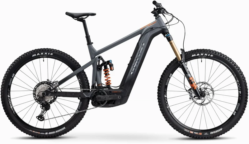 Ghost E-Riot EN Full Party 750 Wh E-Bike Fully grey/black - matt/glossy