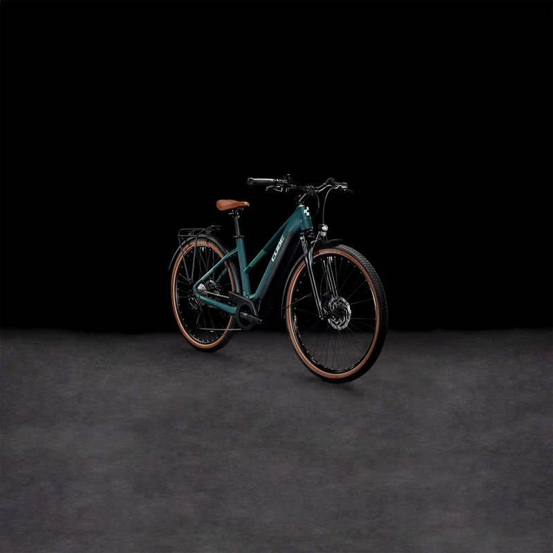 Cube Touring Hybrid One 625 Wh E-Bike Trapeze 28" darkgreen´n´green