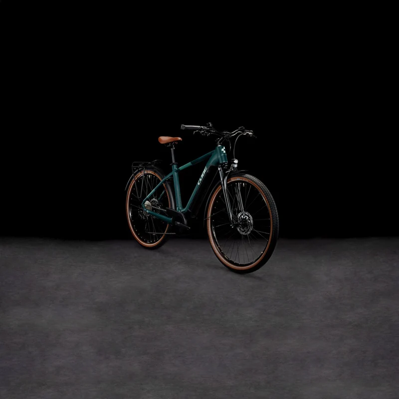 Cube Touring Hybrid One 500 Wh E-Bike Diamant 28" darkgreen´n´green
