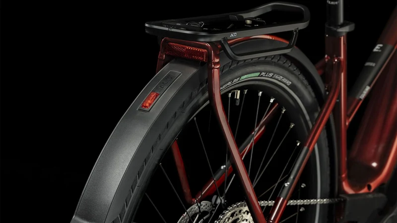 Cube Touring Hybrid EXC 625 Wh E-Bike Trapeze 28" red´n´white
