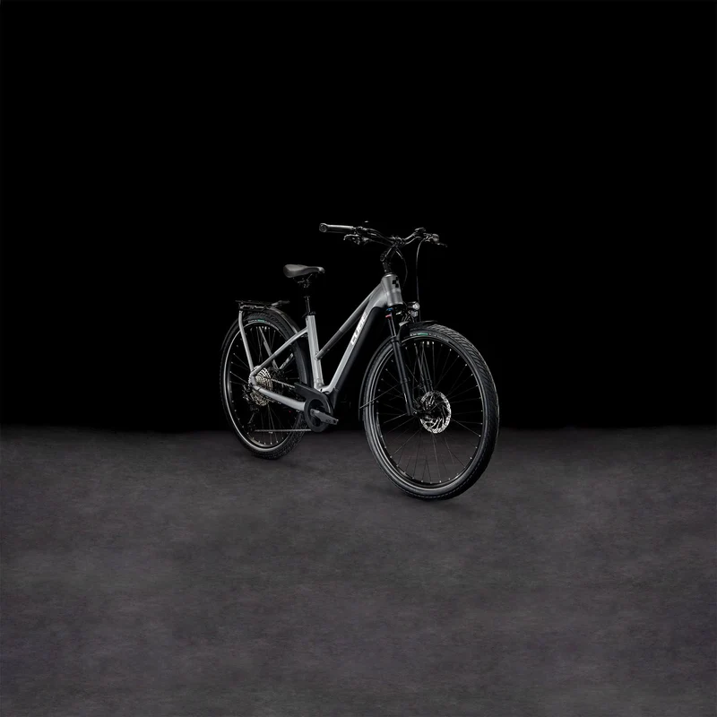 Cube Touring Hybrid EXC 625 Wh E-Bike Trapeze 28" grey´n´metal
