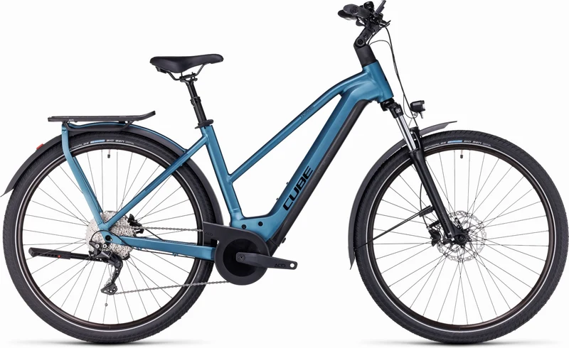 Cube Kathmandu Hybrid One 750 Wh E-Bike Trapeze 28" blue´n´black
