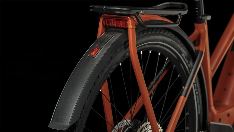 Cube Kathmandu Hybrid EXC 750 Wh E-Bike Trapeze 28" red´n´black